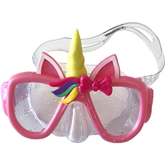 unicorn swim mask Girl Google 3 Pink