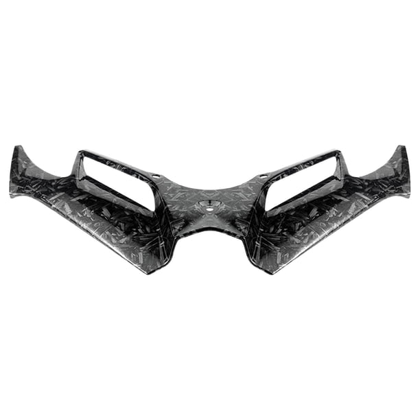 Piezas de cubierta de ala aerodinámica delantera de motocicleta resistentes para Nmax125 patrón irregular Zulema Alerón de carenado delantero