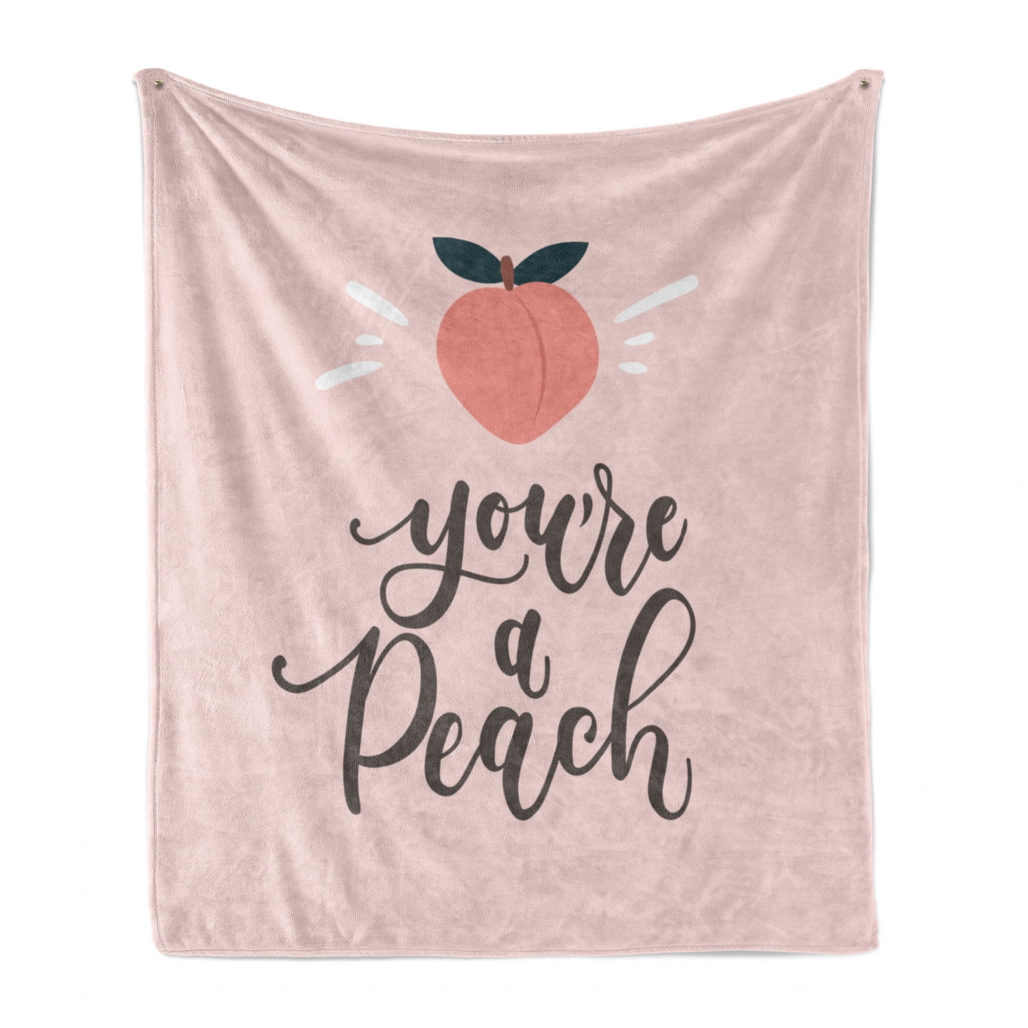 50 x 60 Illustration of Fruits Drawn by Hand Peaches Apples Organic Healthy Food Ambesonne Sketch Soft Flannel Fleece Throw Blanket Cozy Plush for Indoor and Outdoor Use Cinnamon and Peach 