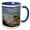Blue/White, variant on 3drose, View over Sugarloaf Mountain in Guanabara Bay, Rio De Janeiro, 11oz Two-tone Black Mug