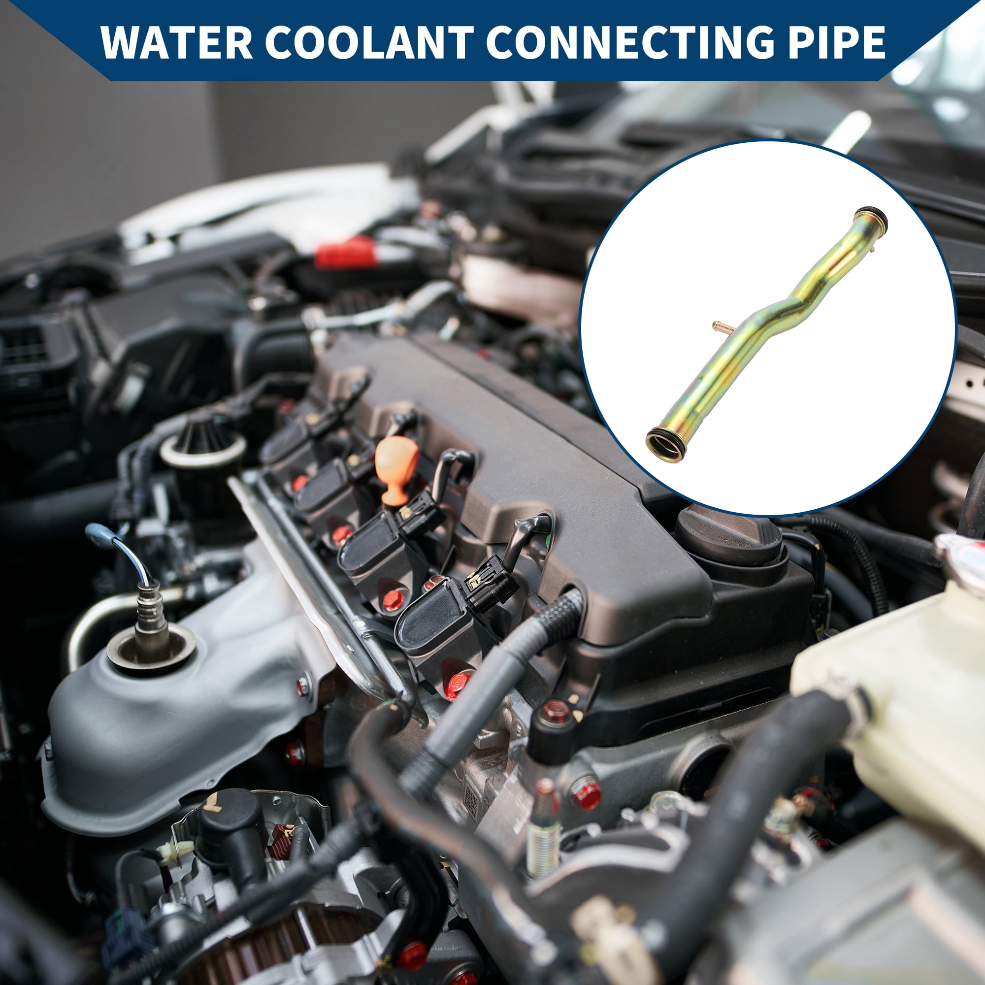 Unique Bargains Water Coolant Connecting Pipe For Honda Civic 1.6L 1996-2000 Engine Hose