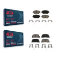 thumbnail image 1 of CMX Front Rear Ceramic Brake Pads Kit for Car Toyota Camry Vehicles Manufactured In Japan KCX-100494, 1 of 9