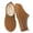 Chestnut, variant on Litfun Genuine Suede Slippers for Women Cozy Winter House Shoes Fuzzy Memory Foam House Slippers, Chestnut