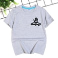 thumbnail image 2 of Toddler Boys Summer Tops Tees Soft Short Sleeve Crew Neck Solid Color T Shirt Daily Spring Shirts For Kid 7-8 T, 2 of 5
