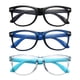 thumbnail image 3 of Gafas de luz azul FANNYGO para niños y niñas de 3 a 9 años, paquete de 3, 3 of 8