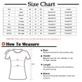 thumbnail image 3 of Elegantes blusas informales con cuello en V para mujer, blusas sólidas de manga corta con volantes, camisetas OAVQHLG3B Store  lin121212, 3 of 5