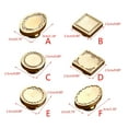 thumbnail image 4 of Wax Stamp Head, Round/Oval/Square Sealing Wax Stamp Head Replacement for Invitation Envelopes Gift Packing Decoration, 4 of 8