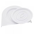 thumbnail image 5 of 2PCS Cat Toilet Training System Kitty Toilet Trainer PVC White Convenient Disappearing Litter Box Trainer Learn To Use The Toilet White, 5 of 5