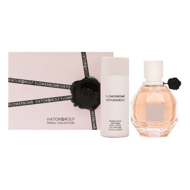 Viktor Rolf 128 Value Viktor Rolf Flowerbomb Perfume Gift Set For Women 2 Pieces Walmart Com Walmart Com