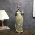 thumbnail image 6 of African Lady Figurines African Statues and Sculptures for Home Decoration Tabletop Ornament Modern Decors Accents Gifts, 6 of 8