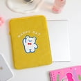 thumbnail image 1 of 2023New Cartoon Bear Ipad Case Tablet Bag 11 Inch Inner Tank Bag Girl Thickened Handheld iPad Storage Bags yellow, 1 of 6