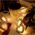 thumbnail image 7 of JLFNYA Fairy Lights Battery Operated,10 LED String Lights 10 Ft Heart Shaped Fairy Christmas Lights Battery Operated for Indoor & Outdoor,Party,Wedding and Holiday Decorations, 7 of 7
