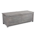 thumbnail image 1 of Homestyles Maho Gray Wood Outdoor Deck Box, 1 of 7