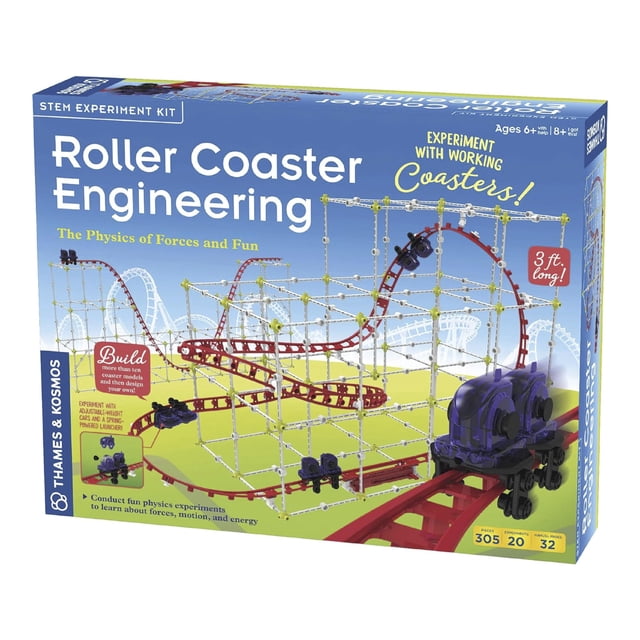 Kit STEM Thames & Kosmos Roller Coaster Engineering