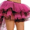 Bachelorette Party Pink and Black Deluxe Adult Tutu (1ct)