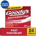 thumbnail image 4 of (2 pack) Goody's Back and Body Pain Relief Powder, Body Aches & Pains Relief, 24 Powder Sticks, 4 of 16