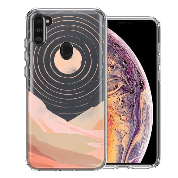 MUNDAZE For Samsung Galaxy A11 Desert Mountains Design Double Layer Phone Case Cover