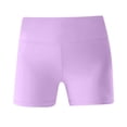 thumbnail image 5 of Girls V Cross Waist Athletic Shorts, Kids Soft Bike Volleyball Yoga Dance Running Cheer Gymnastics Gym Workout Shorts Sweat Shorts, 5 of 6
