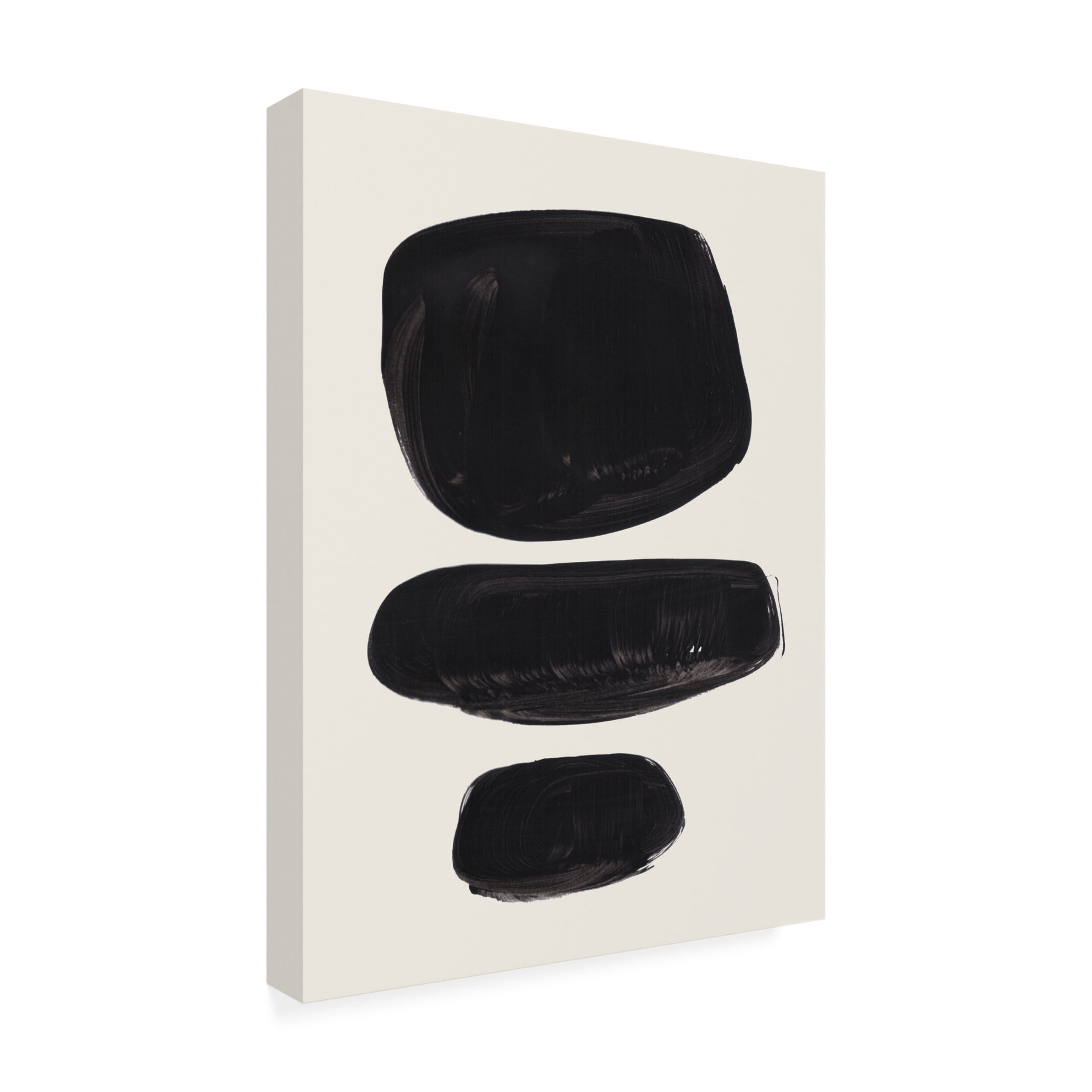Trademark Fine Art Ejaaz Haniff Ink Pebble Canvas Wall Art