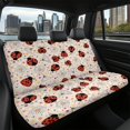thumbnail image 7 of POLERO Ladybug Daisy Theme Car Seat Covers Back Seat for Dogs, 2 Pieces Back Seat Protectors Non-Slip Stretch Rear Bench Seat Covers, 7 of 7