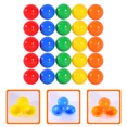 thumbnail image 2 of 50pcs Empty Lottery Balls Can Be Opened Colorful Plastic Raffle Balls Small Lottery Balls, 2 of 6