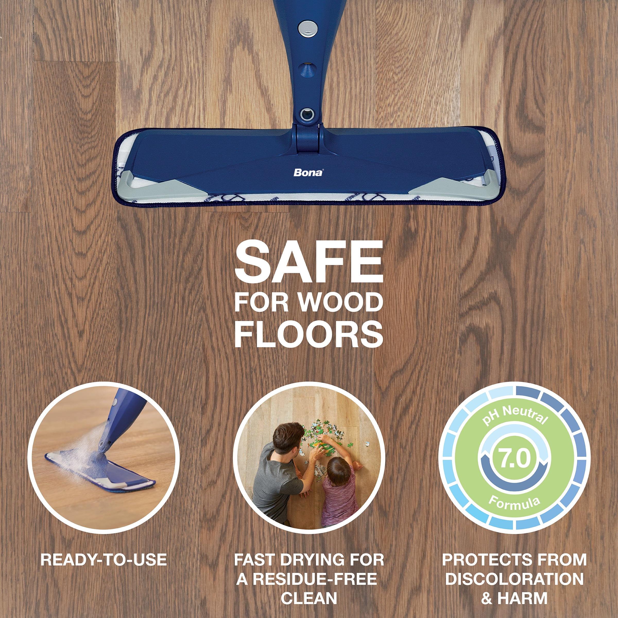 Bona Professional 128-fl oz Unscented Liquid Floor Cleaner in the Floor  Cleaners department at