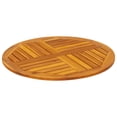 thumbnail image 3 of vidaXL Plateau de Table 70x2 cm Rond en Bois Massif d'Acacia, 3 of 5