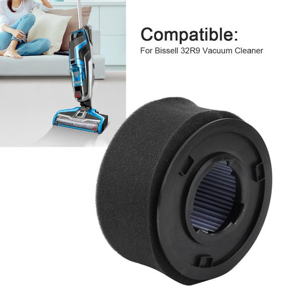 Cubierta de filtro de aspiradora con accesorios de esponja, piezas de repuesto aptas para Bissell 32R9