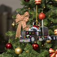 thumbnail image 2 of Navidad Decoración De Madera Camión Barco De Vapor Excavadora Camión De Bomberos Jeep Colgante Colgante Para Vacaciones Familiares Regalo De Fiesta De Navidad Eigraketly HA040840-04, 2 of 6