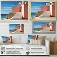 thumbnail image 4 of Designart "Seaside Home Architectural Haven II" Coastal Floater Framed Canvas Prints, 4 of 5