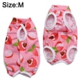 thumbnail image 2 of Traje de recuperación de cirugía de gato para heridas abdominales quirúrgicas, ropa interior para mascotas para gatos después de la cirugía, traje de pijama, 2 of 6