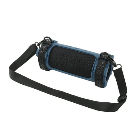 Silicone Case for JBL Flip7 Speakers Protective Carrying Holder Soft Skin Cover Travel Carry Pouch with Strap for JBL Flip 7 Speaker Accessories