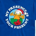 thumbnail image 3 of Garfield - My Presence Is Your Present Christmas - Men's Short Sleeve Graphic T-Shirt, 3 of 5