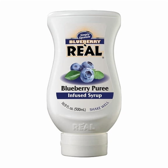 Real Infused Blueberry Syrup cs 6/16.9 oz