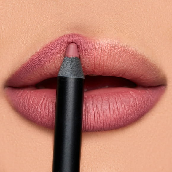 Lápiz de labios K7L, rosa oscuro, pulido, duradero, impermeable, vegano