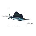 thumbnail image 1 of VONKY Simulation Marine et Animal, Animal Marin Durable, Requin Réaliste, 1 of 6