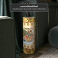 thumbnail image 5 of Red Lantern 24" Satsuma Peacock Porcelain Umbrella Stand, 5 of 7
