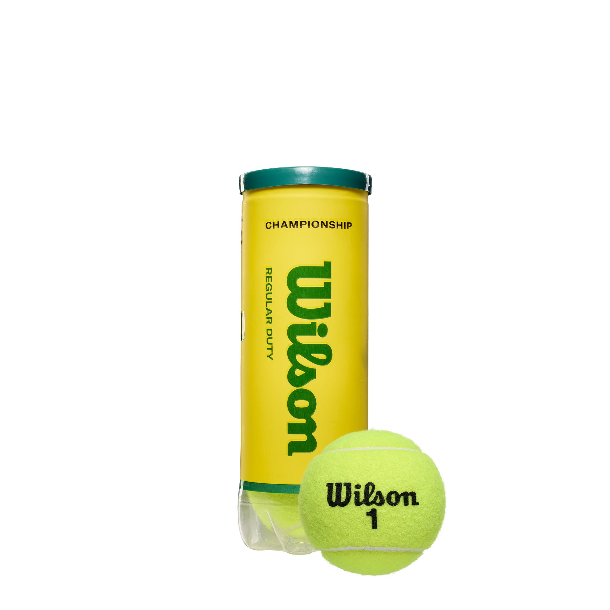 (6 pack) Wilson Championship Regular Duty 3 Tennis Ball Can
