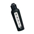 thumbnail image 4 of Botella de agua de vidrio, jarra de agua de gran capacidad, portátil con asa de transporte para beber Negro, 4 of 9