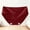 01 Red, variant on Women's Fashionable Breathable Low-Rise Seamless Stretch Butt-Lifting Soft Anti-Exposure Briefs Panties