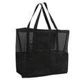 thumbnail image 2 of Lishi Large Capacity Quick Drying Foldable Black Mesh Pool Bag for Travel, 2 of 20