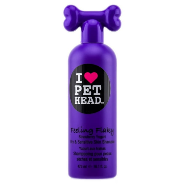 Tigi Pet Head Feeling Flaky Strawberry Yogurt Dry & Sensitive Skin Shampoo Size 16.1 oz