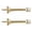 Multicolor, variant on Ives 61A14 3 3/16" Projection Aluminum Baseboard Rigid Door Stop 7/8" Base Diameter -