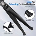 thumbnail image 3 of Kit de tijeras de aseo para perros GLADOG, puntas redondas de seguridad de 6.5 pulgadas, 3 of 6