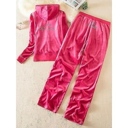 Women Velvet Juicy Tracksuit Couture Tracksuit Two Piece Set