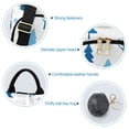 thumbnail image 7 of FORMRS Women's Travel Backpack Purse Anti-Theft Hidden Pockets Casual Shoulder Bag, Blue Simple Cartoon Snowmen, 7 of 7