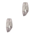 thumbnail image 4 of Sonducket Pantalones de algodón para hombre, reemplazo informal, elegante, con múltiples bolsillos, con cordón, cintura media, para el hogar, Type5 NO5, 4 of 6