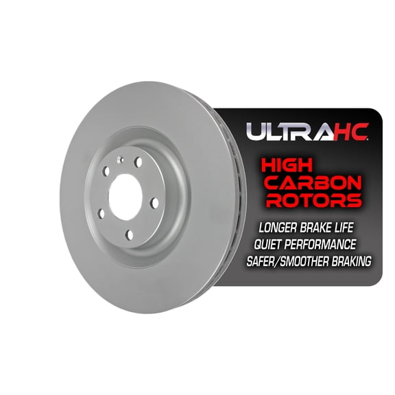 UltraHC Coated High Carbon Brake Rotor, Front UR001439, Audi S4 2009-2004