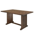 thumbnail image 5 of Corner Dining Set Harvest Walnut Distressed | Furniture Dash, 5 of 7