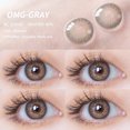 thumbnail image 1 of Miopía (-1.00 ~-8.00) Lente De Contacto De Color De Grado 2 Piezas Lentes De Prescripción Natural Cosmética Ojos Diopters Anuales Gao Jiahui unisex, 1 of 2
